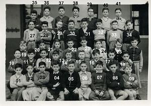 ECOLE LAMORICIERE GARCONS 1954 XXX N04